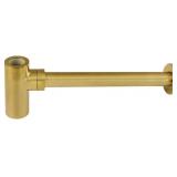 Kingston OD Brass Round Siphon Bottle Trap