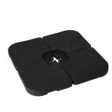 Westin Fillable 4-Piece Umbrella Stand Black