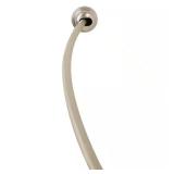 NeverRust 50-72 in. Aluminum Rod, Brushed Ni