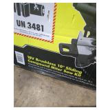 RYOBI 18V Brushless 10" Sliding Compound Miter Sa