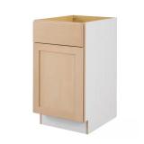 Unfinished 18x24x34.5 in Base Kitchen Cabinet