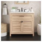 Hanna 36 in. Bath Vanity with Stone Top