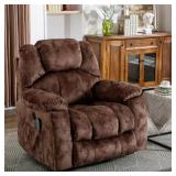 Brown Power Lift Recliner with Massage