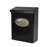 Architectural Mailboxes Black/Satin Nickel