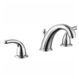 Builders 8 in. Widespread Faucet, Chrome