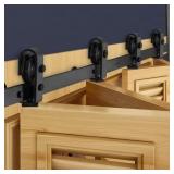 VEVOR Bi-Folding Sliding Barn Door Kit 60"