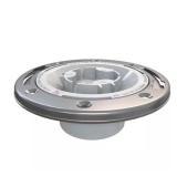 Fast Set 3 in. PVC Hub Toilet Flange with Cap