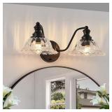 20 in. 2-Light Vintage Bathroom Sconce