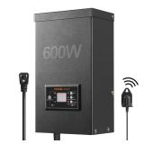 Low Voltage 600W Metal Landscape Transformer