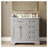 36 in. Freestanding Wood Vanity