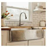 Lange 32" Farmhouse Undermount Sink, 18G SS