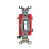 15/20 Amp 3-Way Industrial Toggle Switch, White