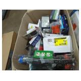 Box Lot Assorted Small Home Improvement Items