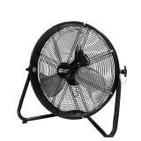 20 in. 3-Speed High Velocity Shroud Floor Fan