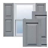 TailorMade 14.75 W x 61 H Vinyl Shutters Pair