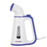 Portable Handheld Garment Steamer (White/Purp)