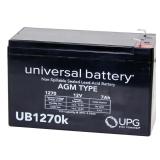 UPG UB1270k 12V Battery 7mAh