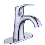Arnette Chrome Single Hole Bathroom Faucet