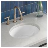 KOHLER Caxton 17 Oval Undermount Sink, White