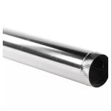 (3) 6 in. x 3 ft. Round Metal Duct Pipe