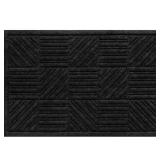 (2) TrafficMaster Charcoal Doormat 24x36