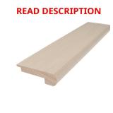 (2) Aria Matte Hardwood Stair Nose 78 in.