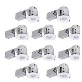 4 in. White Dimmable Recessed Kit (7-Pack)