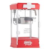 Popcorn Maker, 480W Popper, 4 oz Kettle, Red