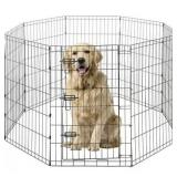 CAPHAUS 36" Heavy-Duty Foldable Pet Playpen