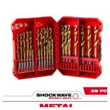 ShockWave Titanium Drill Bit Set (29-Piece)