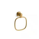Numista Towel Ring in Brushed Moderne Brass