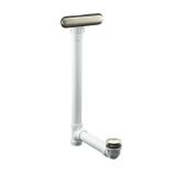 KOHLER Vibrant Brushed Nickel Foot Lock Drain