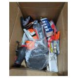 Box Lot Assorted Home Improvement Items