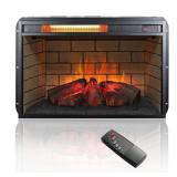 26 in. Ventless Electric Fireplace Insert