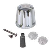 Knob Chrome with Clear Acrylic for Gerber