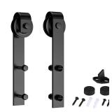J-Shaped Barn Door Hardware Rollers