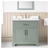 Doveton 36-in. Single Sink Sage Bath Vanity