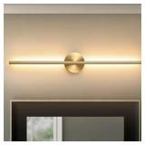 Aidan 27.5" 1-Light Gold Linear Sconce