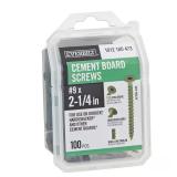 9 x 2-1/4 in. Cement Board Screw (100)