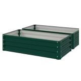 4 ft. x 2 ft. Raised Planter Bed, Grey