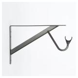 Bronze Heavy Duty 300 lbs Shelf & Rod Bracket