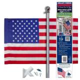 3- 30-in x 50-in EcoGlory U.S. Flag Kit