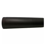 6 in. x 24 in. Black Stove Pipe