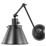 Hinton Collection 1-Light Black Sconce