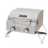 2-Burner Portable Propane Gas Tabletop Grill