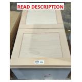 2 Door Cabinet 30" x 18"