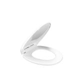 Glacier Bay Round Front Toilet Seat White