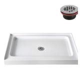GB-505-24 48x30 Alcove Shower Pan