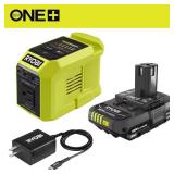 RYOBI 18V 200W Inverter + 2.0Ah Battery
