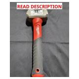 Milwaukee 3lb. Fiberglass drilling hammer